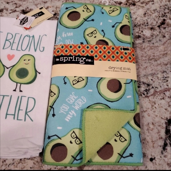 Avacado Kitchen Towel & Dry Mat - Picture 2 of 3